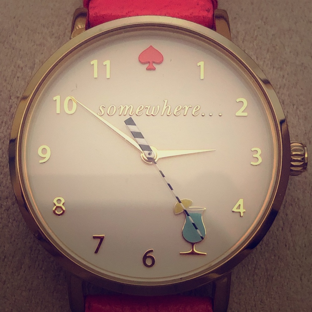 Kate Spade “It’s 5 o’clock somewhere” watch